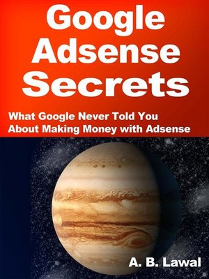 cover image of Google Adsense Secrets